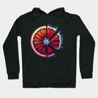 Surreal Orange Slice Hoodie